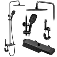 Душевая система 300х200 мм Rea Rob REA-P6627