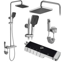 Душевая система 300х200 мм Rea Rob REA-P6624