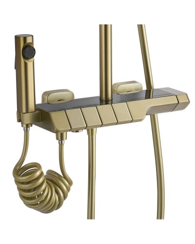 Душевая система 300х200 мм Rea Rob REA-P6623