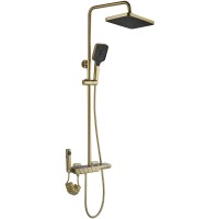 Душевая система 300х200 мм Rea Rob REA-P6623