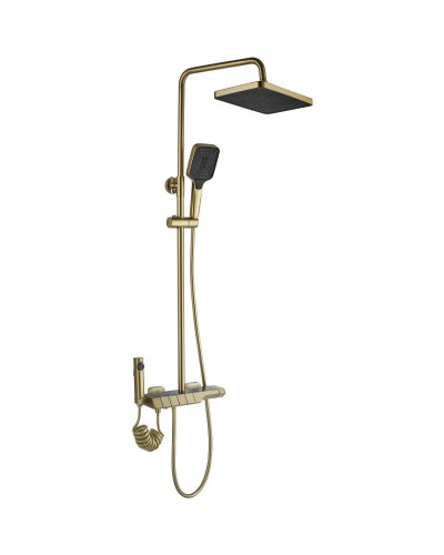 Душевая система 300х200 мм Rea Rob REA-P6623