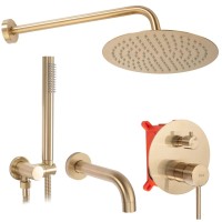 Душевой комплект 250 мм Rea Lungo REA-P6609