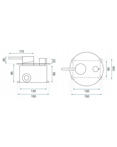 Душевой комплект 250 мм Rea Lungo REA-P6609
