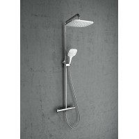 Душевая система Ravak 093.00/150 X070099 с термостатом Хром Белый