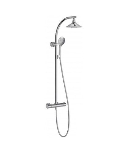 Душевая система Jacob Delafon Moxie E5799-CP с термостатом Хром