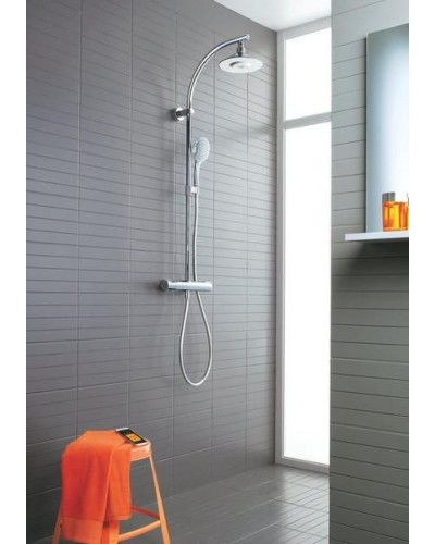 Душевая система Jacob Delafon Moxie E5799-CP с термостатом Хром