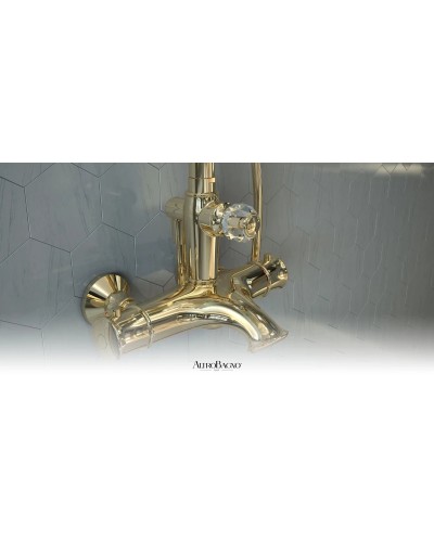 Душевая система 250 мм AltroBagno Beatrice AltroBagnoBeatrice030408Or