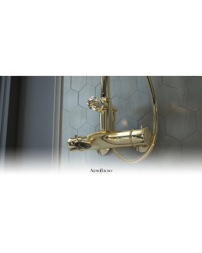 Душевая система 250 мм AltroBagno Beatrice AltroBagnoBeatrice030408Or