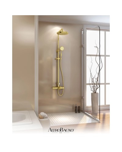 Душевая система 250 мм AltroBagno Beatrice AltroBagnoBeatrice030408Or