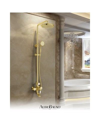 Душевая система 250 мм AltroBagno Opera AltroBagnoOpera030206Or