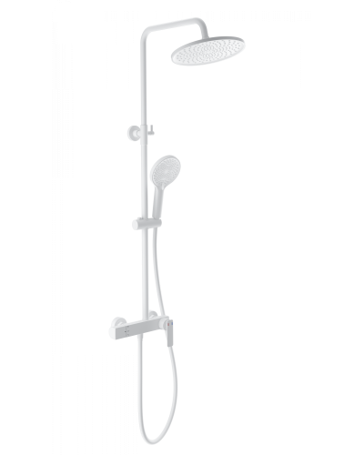 Душевая система WONZON & WOGHAND, Белый матовый (WW-B3517-MW)