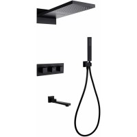 Душевой комплект 555х230 мм Abber Daheim AF8253B