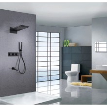 Душевой комплект 555х230 мм Abber Daheim AF8253B