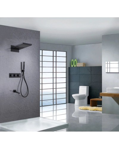 Душевой комплект 555х230 мм Abber Daheim AF8253B