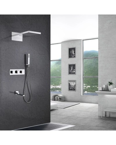 Душевой комплект 555х230 мм Abber Daheim AF8253