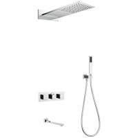 Душевой комплект 555х230 мм Abber Daheim AF8253