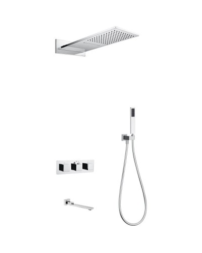 Душевой комплект 555х230 мм Abber Daheim AF8253