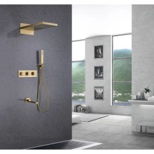 Душевой комплект 555х230 мм Abber Daheim AF8253G