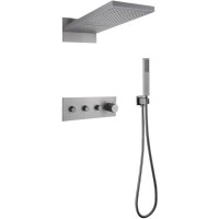 Душевой комплект 555х230 мм Abber Rund AF8752NG