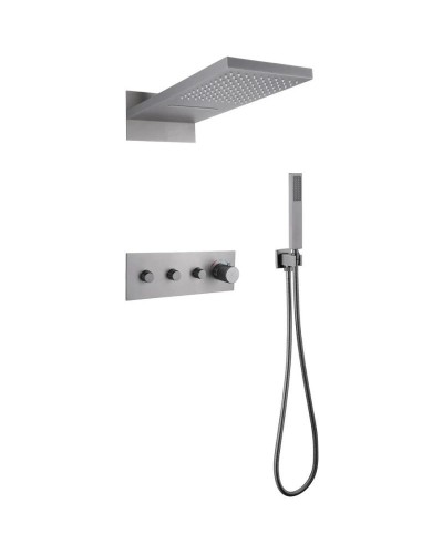 Душевой комплект 555х230 мм Abber Rund AF8752NG