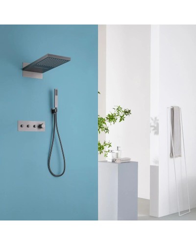 Душевой комплект 555х230 мм Abber Rund AF8752NG