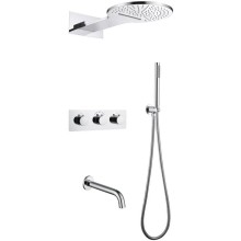 Душевой комплект 300 мм Abber Wasser Kreis AF8150