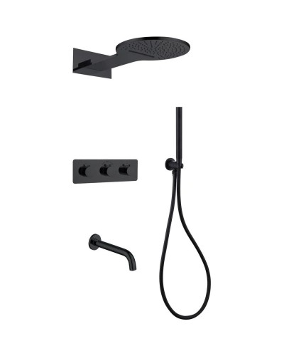 Душевой комплект 300 мм Abber Wasser Kreis AF8150B