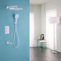 Душевой комплект 250 мм Abber Weiss Insel AF8050W