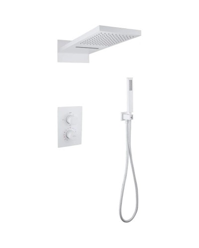 Душевой комплект 555х230 мм Abber Weiss Insel  AF8052W