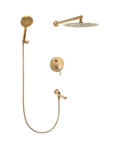 Душевой комплект 300 мм Grocenberg GB5001GO