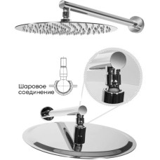 Душевой комплект 300 мм Grocenberg GB5001CR
