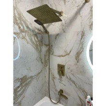 Душевой комплект 300 мм Grocenberg GB5007BR