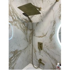 Душевой комплект 300 мм Grocenberg GB5007BR