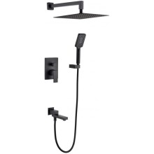 Душевой комплект 300 мм Grocenberg GB5008BL