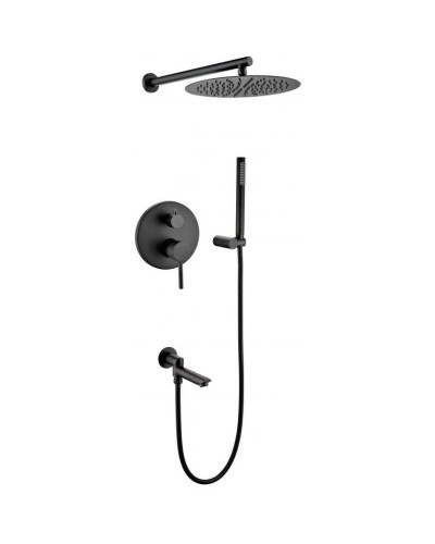 Душевой комплект 300 мм Grocenberg GB5099BL-1