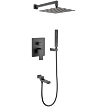 Душевой комплект 300 мм Grocenberg GB5089BL-1