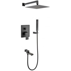 Душевой комплект 300 мм Grocenberg GB5089BL-1