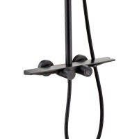 Душевая система 300х190 мм Grocenberg GB7038BL