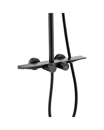 Душевая система 300х190 мм Grocenberg GB7038BL