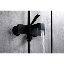 Душевая система 250 мм Grocenberg GB7090BL