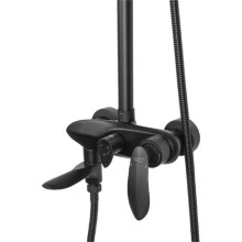 Душевая система 230 мм Grocenberg GB7001BL