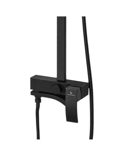 Душевая система 250 мм Grocenberg GB7007-1BL