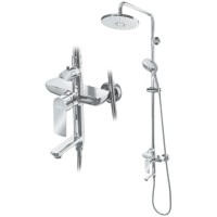 Душевая система 230 мм Grocenberg GB7009CR