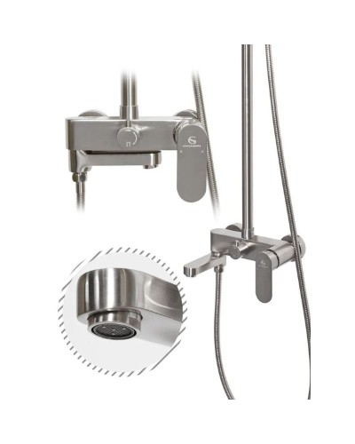 Душевая система 250 мм Grocenberg GB7011NK