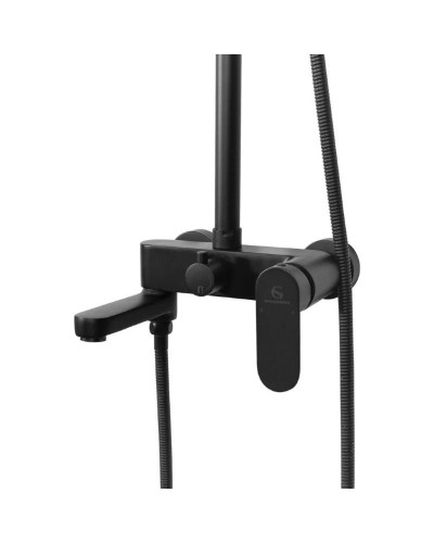 Душевая система 250 мм Grocenberg GB7011BL