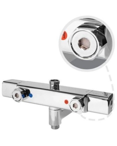 Душевая система 310х210 мм Grocenberg GB7005CR