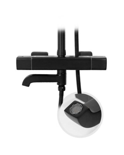 Душевая система 310х210 мм Grocenberg GB7005BL