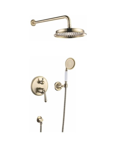 Душевой комплект 230 мм Rose R0235Q