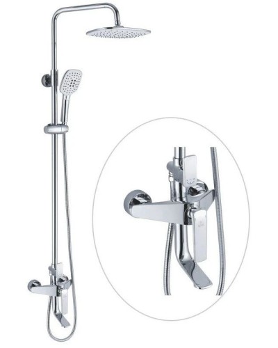 Душевая система 260х200 мм Rose R1336