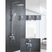 Душевая система 260х200 мм Rose R1336